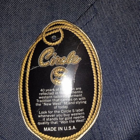 Vintage Circle S Western Jacket - Picture 12 of 12